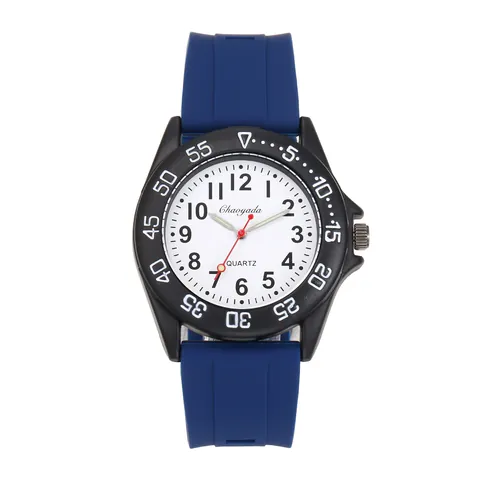 Orologio Sportivo per Studenti Chaoyada Cinturino in Silicone Quadrante Numerico al Quarzo Analogico per Ragazzi Ragazze Casual