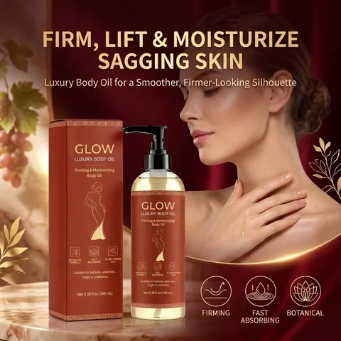 Luxe Lichaamsolie Voor Huidversteviging En Lifting Hydraterende Essentiële Lichaamsolie Botanische Formule Voor Vrouwen Huidverzorging