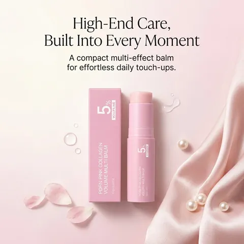 PDRN Pink Collagen Multi Balm Stick Eye Cream For Dark Circles And Fine Lines Moisturizing Facial Skin Care Treatment For Women