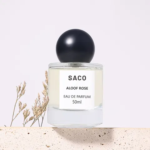 Aloof Rose Eau De Parfum για Γυναίκες Κομψό Ανθικό Άρωμα Μινιμαλιστικό Γυάλινο Μπουκάλι Άρωμα Μεγάλης Διάρκειας Δώρο