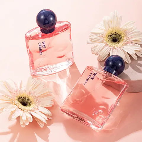 Cocosiliya Way Eau De Parfum para Mujer Fragancia Floral Romántica Frasco de Vidrio en Spray Perfume de Larga Duración para Mujeres Citas Diarias