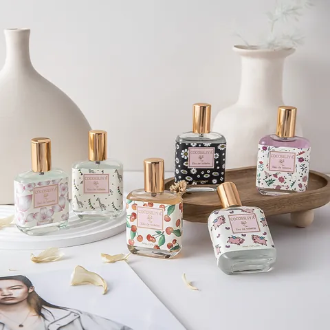 COCOSILIYA Eau De Toilette a Lunga Durata da Donna Profumo Fresco Floreale Fruttato Flacone in Vetro Portatile per Ragazze Studenti Regali