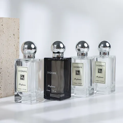 Profumo da Donna Salon Salvia e Sale Marino Campanula Fragranza Fresca a Lunga Durata Bottiglia di Vetro Minimalista per Studenti