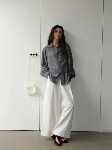 Vaqueros de Mezclilla para Mujer Vintage Talle Alto Pierna Ancha Mezcla de Algodón Holgados Rectos Casuales Pantalones Largos Otoño Primavera