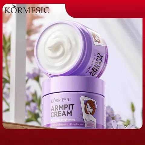KORMESIC Crema Schiarente per le Ascelle per il Ringiovanimento della Pelle Tono Uniforme Idratante per Donna e Uomo