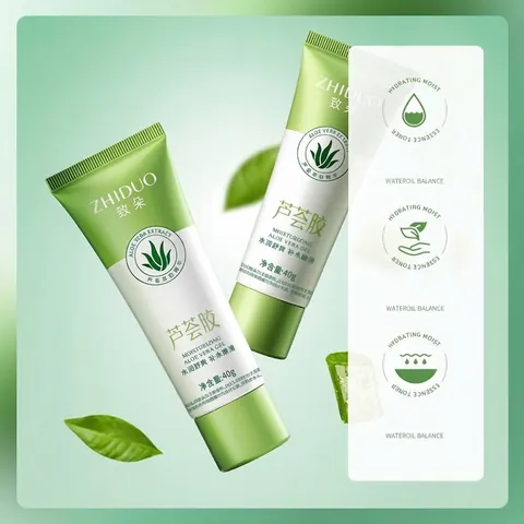 Aloe Vera Gel Hydrating Moisturizing Face Cream Soothing Repair Skin Care Refreshing Non-Greasy Gel For All Skin Types