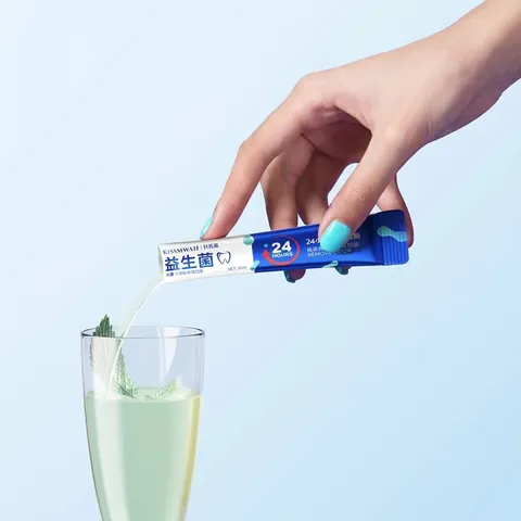 Probiotische Tragbare Stick Mundspülung Lang Anhaltender Frischer Atem Mundreinigungsflüssigkeit Minzgeschmack Für Erwachsene Reisen