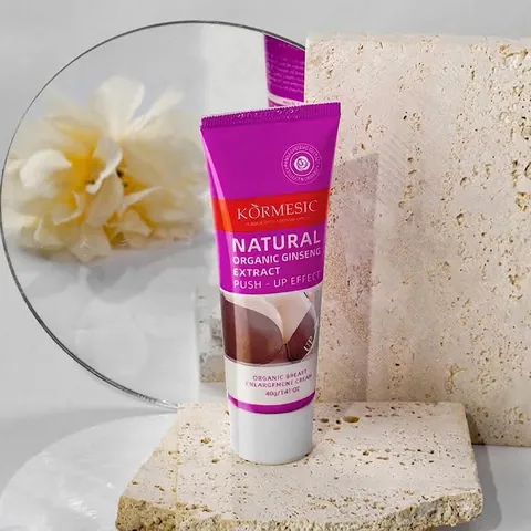 Organic Ginseng Breast Firming Cream For Women And Niacinamide Moisturizing Body Cream Lifting Skin Care Formula Beauty Routine