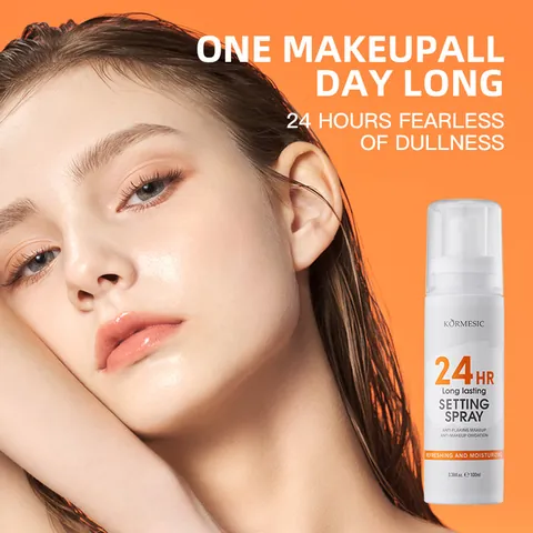KORMESIC 24H Long Lasting Setting Spray Matte Finish Moisturizing Oil Control Makeup Fixer Mist For Women Professional Use