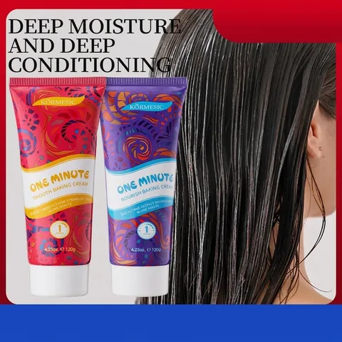 Instant Smoothing Hair Mask Deep Conditioning Treatment For Damaged Hair Nourishing Collagen Wheat Protein Conditioner
