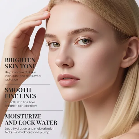 KORMESIC Collageen Niacinamide Gezichtsverzorgingsserie Verhelderend Hydraterend Gezichtsreiniger Serum Gezichtscreme Huidverzorging Set
