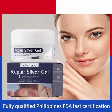 KORMESIC Repair Silver Gel Moisturizing Antibacterial Skin Barrier Repairing Face Gel For Damaged Skin Soothing Treatment
