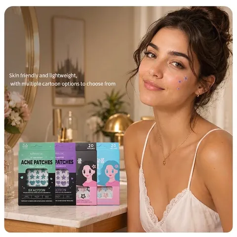 KORMESIC Cartoon Character Nose Strips For Blackhead Removal Deep Pore Cleaning Non-woven Fabric Nasal Membrane Skincare
