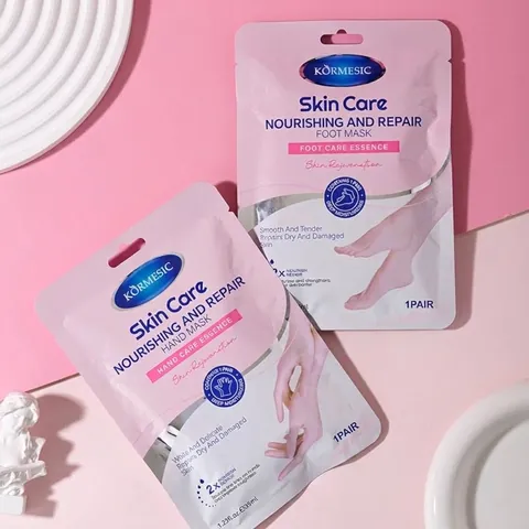 KORMESIC Voedende En Herstellende Hand- En Voetmasker Set Hydraterende Huidverzorging Voor Droge Handen En Voeten Vrouwen