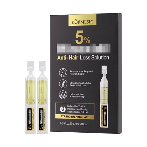 Professional Scalp Care Disposable Serum For Anti-Dandruff And Hair Growth Nourishing Scalp Solution Ampoules Botanical Formula