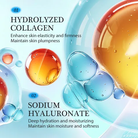 KORMESIC Capsule Face Cream Collagen Hyaluronic Acid Retinol Gold Moisturizing Brightening Anti Aging Repair Skin Care Cream