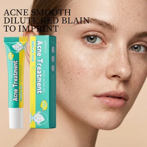 Salicylic Acid Acne Treatment Gel Facial Skin Care Moisturizing Smooth Acne Marks Removal Pimple Care Cream For Unisex