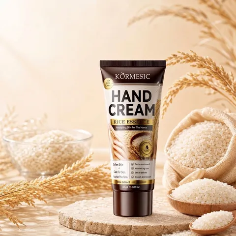 Rice Extract Ceramide Nourishing Hand Foot Cream Deep Moisturizing Skin Care Body Lotion For Dry Rough Skin Daily Beauty