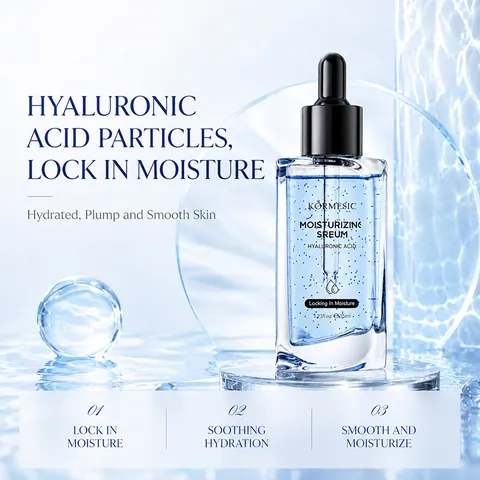 KORMESIC Niacinamide Hyaluronic Acid Salicylic Acid Face Serum Brightening Moisturizing Anti-Acne Particle Facial Essence For Skin Care