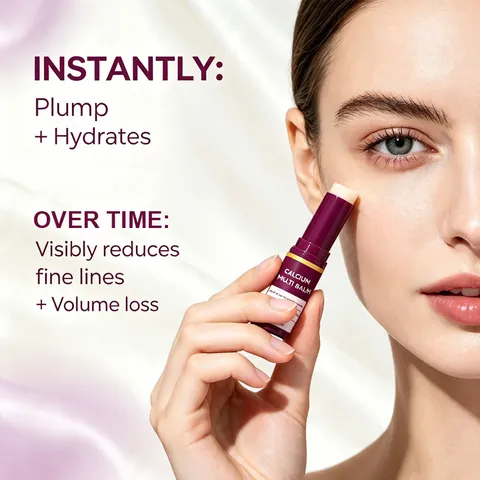 Calcium Volume Multi Balm Eye Cream With Collagen Niacinamide For Anti Wrinkle Moisturizing Dark Circle Firming Eye Stick Skin Care