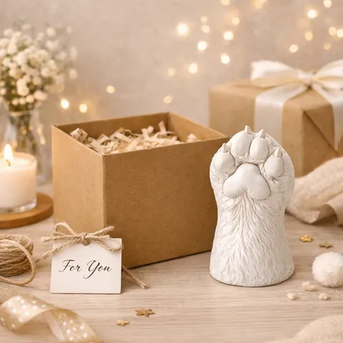 DIY Pet Paw Print Casting Kit 3D Baby Hand Footprint Molding Keepsake Gift Plaster Clone Powder Memorial Ornament For Home