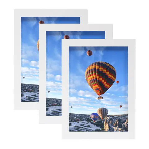 Marco de Fotos Minimalista de Tablero Artificial Juego de Marcos para Póster Rectangulares Modernos Para Decoración de Pared Hogar Oficina Galería