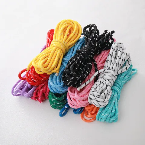 5mm Braided Polyester Cord For DIY Keychain Bag Hanging Strap Multicolor Manual Weaving Phone Chain Material Handmade Accessory