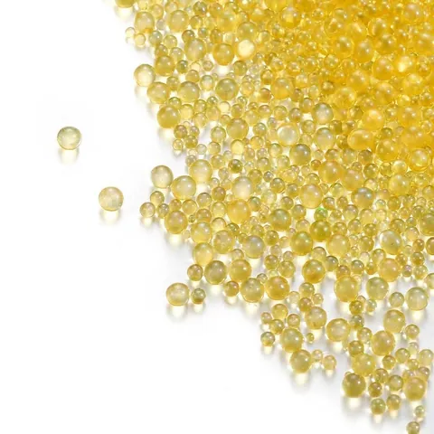 Iridescent Glass Bubble Beads No Hole Round Glass Bubbles AB Color For DIY Jewelry Making Nail Art Decorations Craft Materials