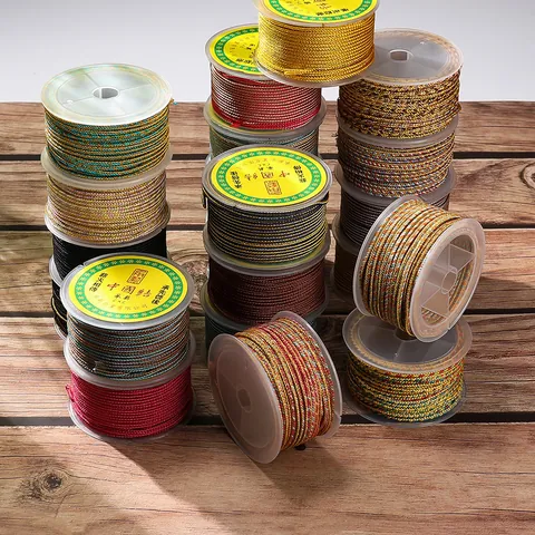 DIY Handwoven Ruyi Braided Cord Wear Resistant Non Elastic Jewelry Thread For Bracelet Necklace Making Craft String