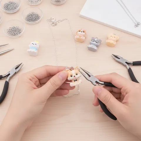3D Cartoon Dog Resin Charms For Jewelry Making DIY Keychain Bag Pendants Cute Corgi Husky Shiba Inu Animal Figures Accessory