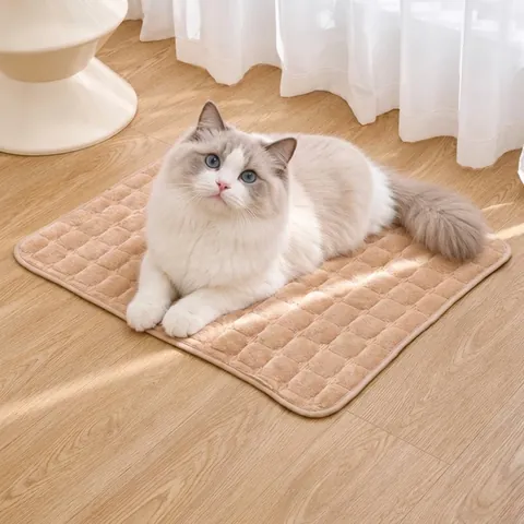 Zachte Pluche Huisdiermat Voor Honden En Katten Gewatteerd Wasbaar Antislip Slaapmatje Warme Matras Voor Kleine Middelgrote En Grote Honden