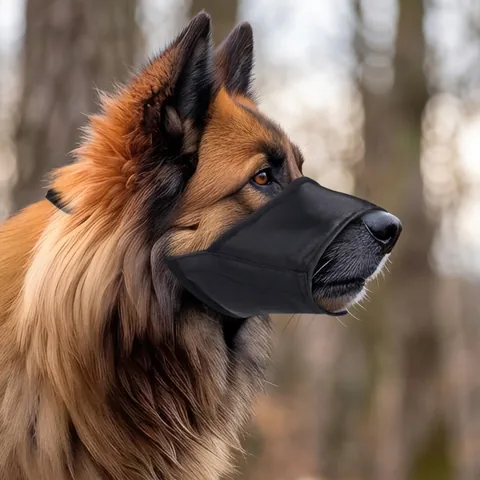 Verstellbarer Maulkorb Aus Oxford Gewebe Für Große Mittlere Kleine Hunde Atmungsaktiv Gegen Beißen Bellen Fressen Haustier Maulschutz