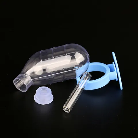 Hamster Vacuum Water Bottle Silent Automatic Drinking Bottle For Small Pets Pet Feeding Waterer Clear Plastic Container