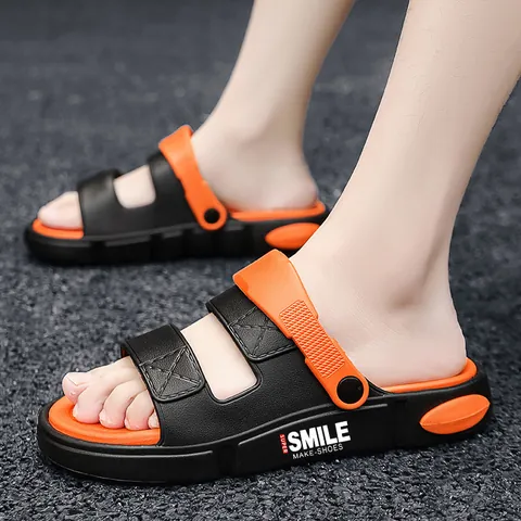 Uomo Donna Doppio Uso Sandali Sportivi Antiscivolo EVA Suola Spessa Pantofole Estive Scarpe da Spiaggia Flip Flop Casual Con Cinturino Girevole