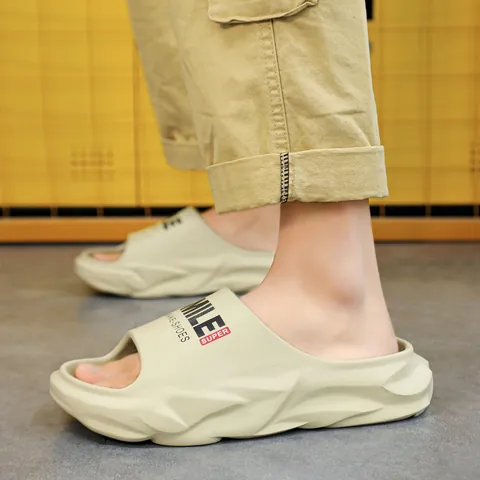 Ciabatte a Fascia Platform da Uomo e Donna Suola Ispessita Morbido EVA Pantofole Antiscivolo Sandali da Spiaggia Estivi Casual Casa Bagno