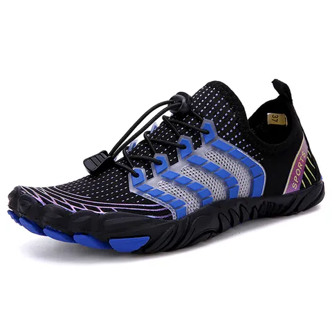 Scarpe da Scoglio Outdoor Traspiranti Asciugatura Rapida Suola in Gomma Antiscivolo Scarpe da Nuoto per Trekking Spiaggia