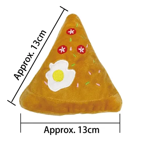 Piepend Pluche Huisdierenspeelgoed Voor Honden En Katten Simulatie Fastfood Burger Friet Pizza Croissant Gebitsreiniging Interactief Speelgoed