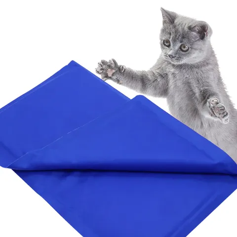 Opvouwbare Koelmat voor Huisdieren voor Honden en Katten Zomer Gel Koelkussen Waterdicht Zelfkoelend Bed voor Huisdieren Binnen Buiten