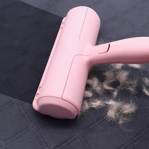 Reusable Pet Hair Remover Roller ABS Paw Print Fur Lint Removal Brush For Cat Dog Furniture Sofa Clothes Cleaner