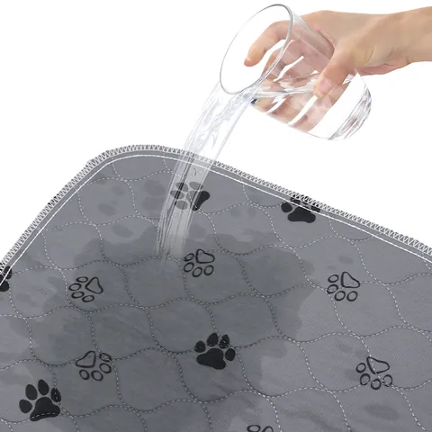 Wasbare Herbruikbare Trainingsmat Huisdieren Sterk Absorberende Fleece Hondenluier Mat Waterdicht Antislip Puppy Mat Voor Honden Katten