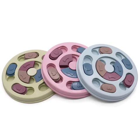 Pet Educational Toy Interactive Dog Puzzle Slow Feeder PP Hiding Food Training Toy For Small Medium Dogs Cats Boring Relief Enrichment