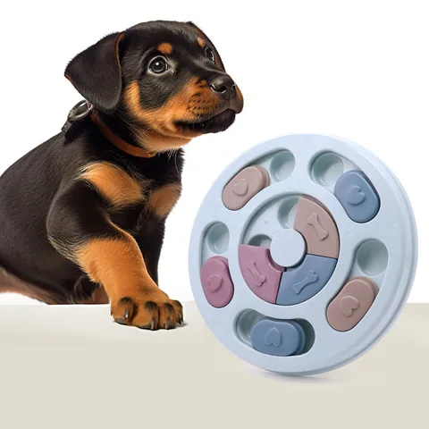 Pet Educational Toy Interactive Dog Puzzle Slow Feeder PP Hiding Food Training Toy For Small Medium Dogs Cats Boring Relief Enrichment