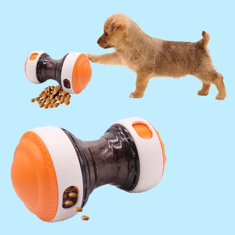 Jouet Distributeur de Friandises pour Chiens Balle IQ Réglable Slow Feeder Jouet Interactif Puzzle pour Chiens