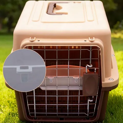 Hängender Haustiernapf Für Käfige Und Boxen Kippsicherer PP Kunststoff Futter Wassernapf Für Katzen Hunde Zubehör