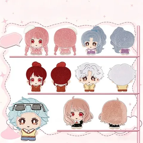 Anime Χαρακτήρας DIY Κεντητό Μπάλωμα Μη Υφαντό Applique για Διακόσμηση Θήκης Κινητού και Τσάντας Καμβά Χαριτωμένο Αξεσουάρ