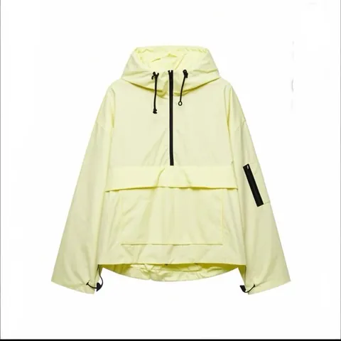Damen 2025 Neue Kapuzen Windjacke Drei-Beweis Wasserdicht Winddicht Lässige Lockere Top Oberbekleidung Taschen Techwear Mantel