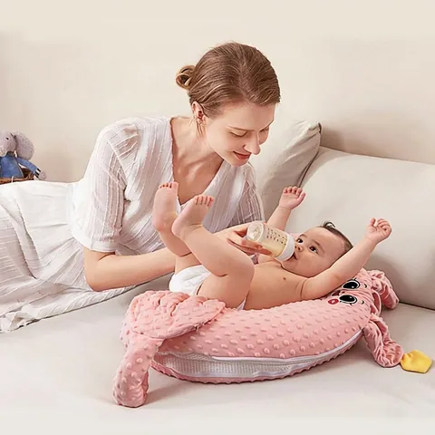 Cocon Bébé Lit Apaisant Avec Dispositif De Tapotement Intelligent À Distance Velours Doudou Nid Pour Nouveau Né Anti Sursaut