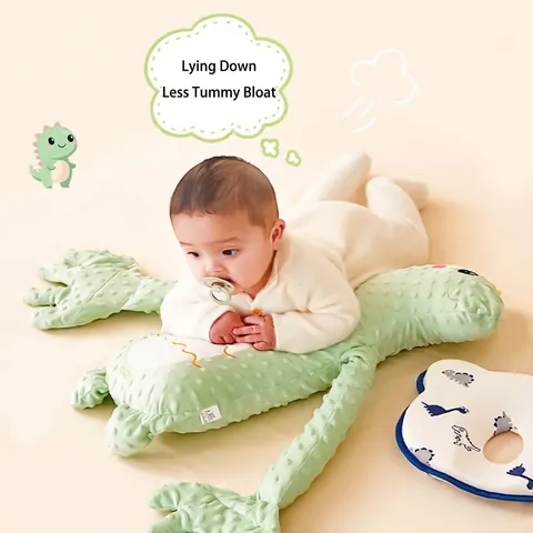 Baby Beruhigungs-Plüschtier Tierform Schlafhilfe Mit Vibration Fernbedienung Wärmetherapie Für Säuglinge Minky Stoff Kissen