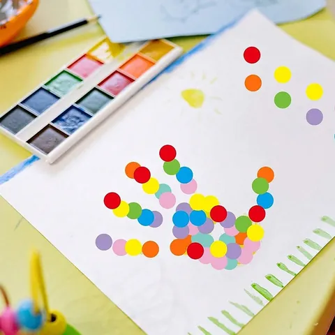 Étiquettes Autocollantes Rondes Colorées Marqueurs Circulaires pour DIY Scrapbooking Scellage d'Enveloppes Emballage Organisation Multicolore Papeterie Bureau