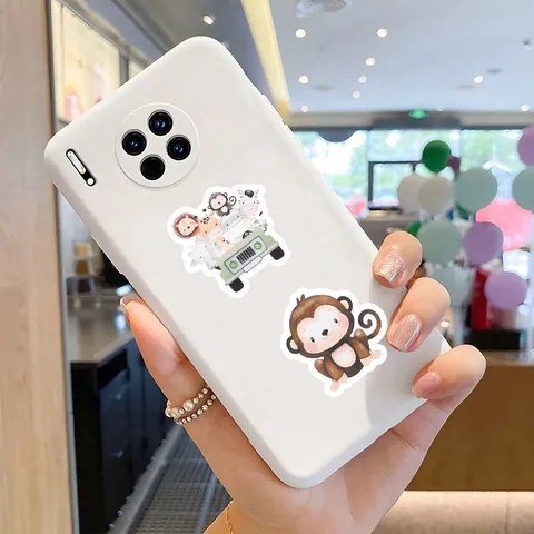 Cartoon Animal Doodle Stickers Roll Kids Reward Stickers For Stationery DIY Scrapbooking Gift Sealing Decorative Stickers